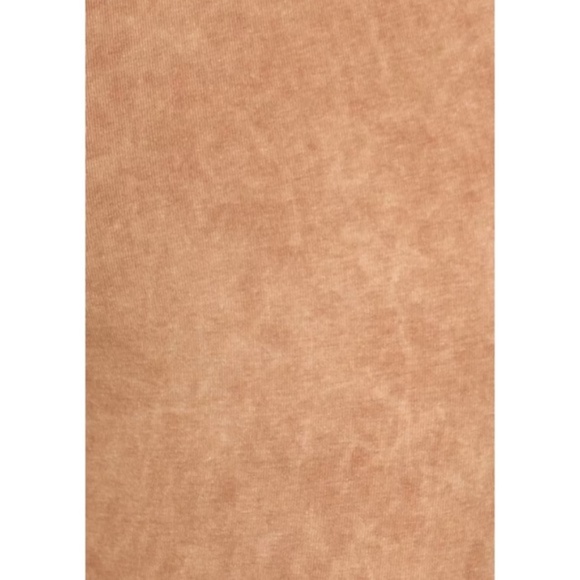 Camel Boho Mineral Wash Flared Stretch Pants - Picture 5 of 6